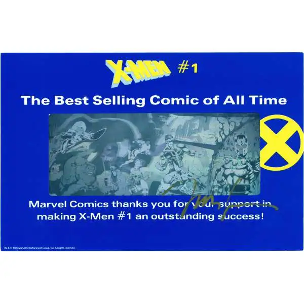 Marvel X-Men Hologram Art Print #1 [Signed by Jim Lee]
