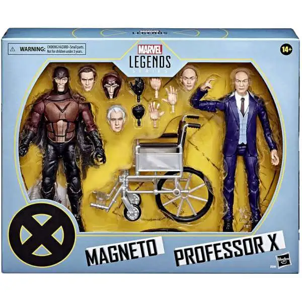 Marvel X-Men Legends 20th Anniversary Magneto & Professor X Action Figure 2-Pack