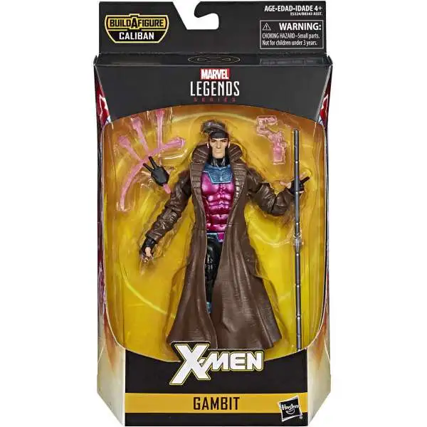 X-Men Marvel Legends Caliban Series Gambit Action Figure