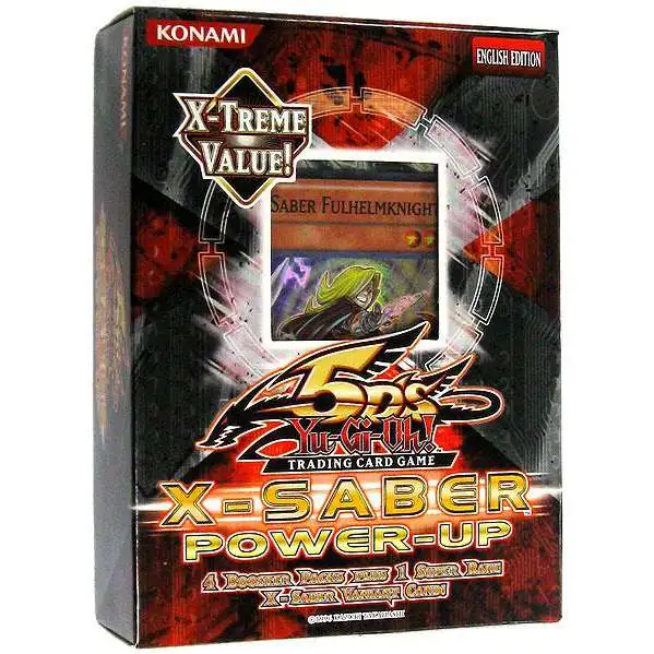 YuGiOh X-Saber Power-Up Special Edition [4 Booster Packs & 1 Super Rare Card]