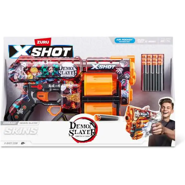 X-Shot Demon Slayer Skins Dread Blaster [12 Darts]