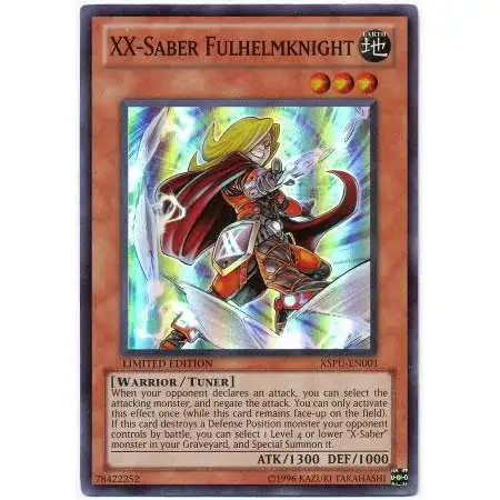 YuGiOh Special Edition Rare XX-Saber Fulhelmknight XSPU-EN001