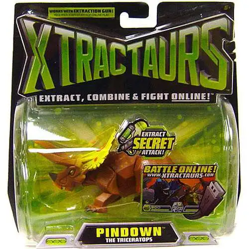 Xtractaurs Pindown The Triceratops Figure