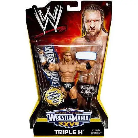 WWE Wrestling WrestleMania 27 Triple H Exclusive Action Figure [Loose]