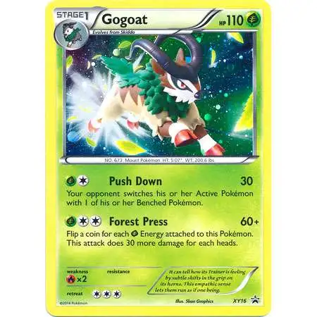 Pokemon X & Y Promo Holo Rare Gogoat XY16 [Lightly Played]