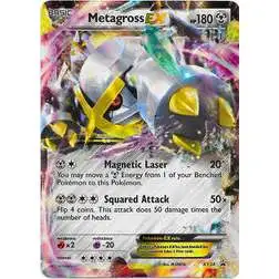 Pokemon X & Y Promo Ultra Rare Metagross EX XY34 [Lightly Played]