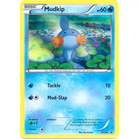 Pokemon X & Y Promo Holo Rare Mudkip XY38 [Lightly Played]