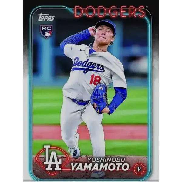 Topps - 山本由伸　2024 Topps update Rising Rookie パッチ 2024 Topps Update Rising Rookie Relics Black /199 Yoshinobu