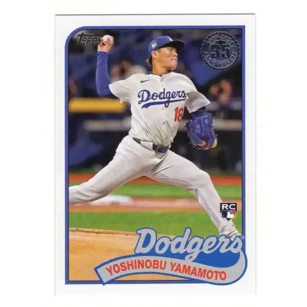 MLB Topps 2024 Update Series Baseball 35th Anniversary 1989 Yoshinobu Yamamoto #89US-29 [Rookie]