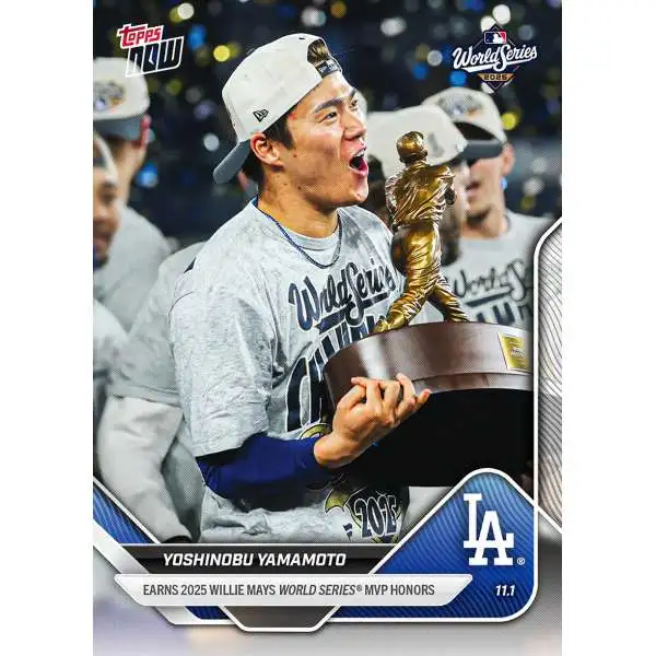 MLB Los Angeles Dodgers 2025 NOW Baseball Yoshinobu Yamamoto #926 [World Series MVP]