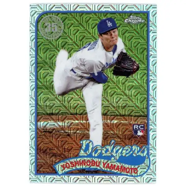 MLB 2024 Topps Series 2 Silver Pack Mojo Refractor Yoshinobu Yamamoto #2T89C-26 [Rookie]