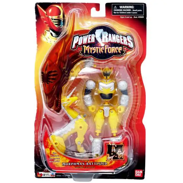 Power Rangers Mystic Force Yellow Morphmax Battlized Ranger Deluxe Action Figure [Damaged Package]