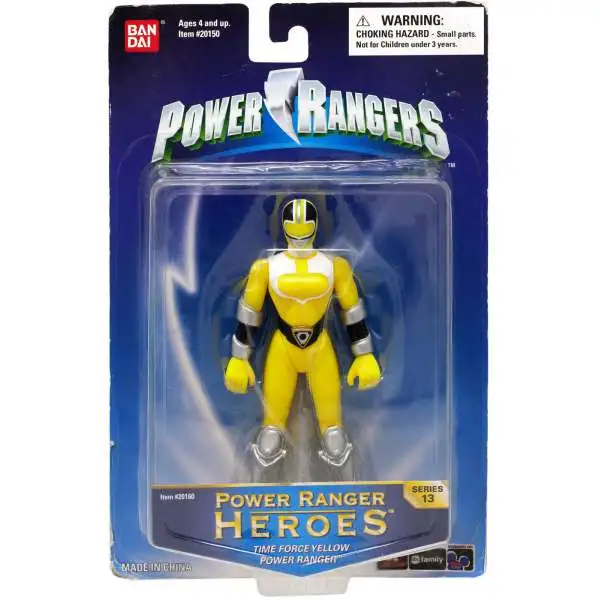 Power Rangers Power Ranger Heroes Series 13 Time Force Yellow Ranger Action Figure [Damaged Package]