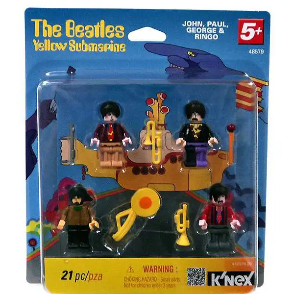 KNEX The Beatles Yellow Submarine Series 1 Yellow Submarine Set