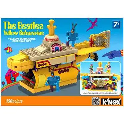 KNEX The Beatles Yellow Submarine Yellow Submarine Set 48464 - ToyWiz