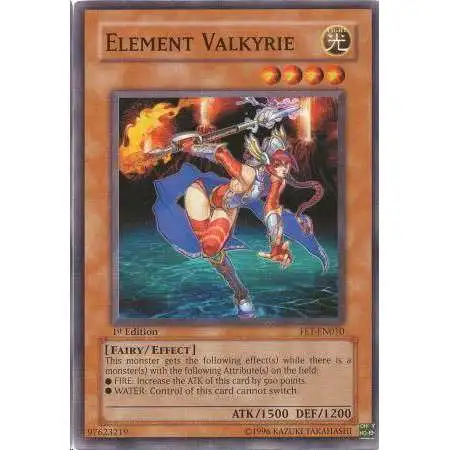YuGiOh Flaming Eternity Common Element Valkyrie FET-EN010