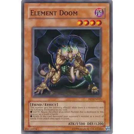 YuGiOh Flaming Eternity Common Elemental Doom FET-EN011