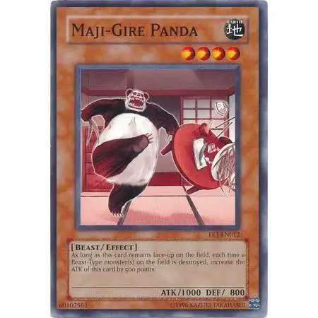 YuGiOh Flaming Eternity Common Maji - Gire Panda FET-EN012