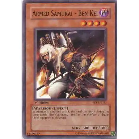 YuGiOh Flaming Eternity Common Armed Samurai Ben - Kei FET-EN023