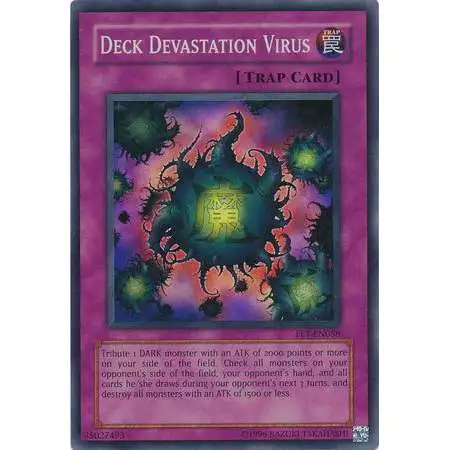 YuGiOh Flaming Eternity Super Rare Deck Devastation Virus FET-EN058 [Unlimited]