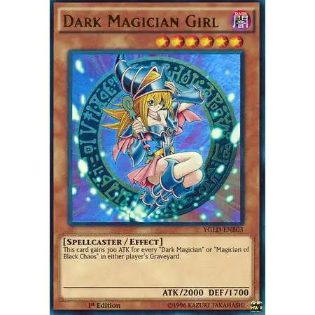 YuGiOh Yugi's Legendary Decks Ultra Rare Dark Magician Girl YGLD-ENB03