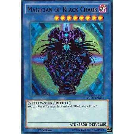 YuGiOh Yugi's Legendary Decks Ultra Rare Magician of Black Chaos YGLD-ENC01