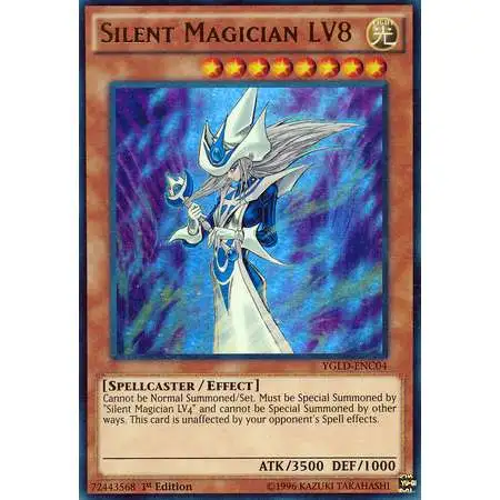 YuGiOh Yugi's Legendary Decks Ultra Rare Silent Magician LV8 YGLD-ENC04