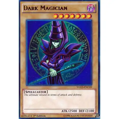 YuGiOh Yugi's Legendary Decks Ultra Rare Dark Magician YGLD-ENC09
