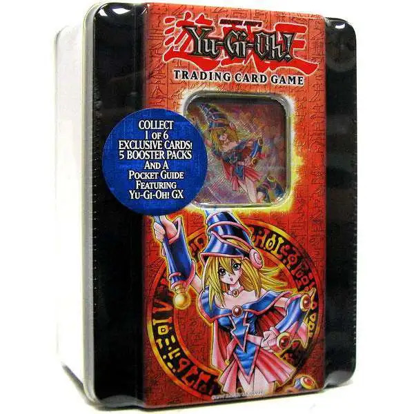 YuGiOh 2005 Dark Magician Girl Tin Set Konami - ToyWiz