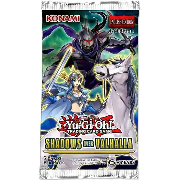 YuGiOh Shadows Over Valhalla Booster Pack [5 Cards]