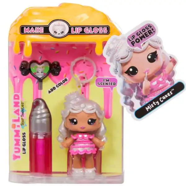 Yummiland Sour Sweeties Misty Cakes Lip Gloss Doll
