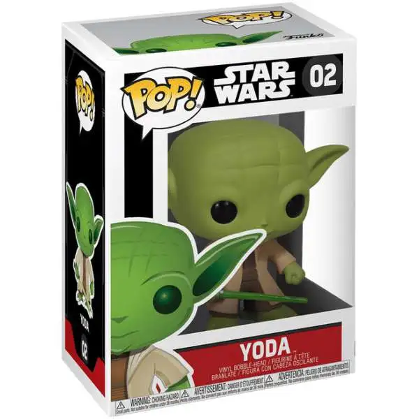 Funko POP! Star Wars Yoda Vinyl Bobble Head #02 [Version 2]
