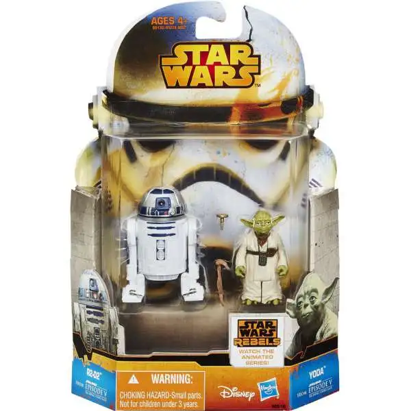 Star Wars The Empire Strikes Back Mission Series R2D2 & Yoda Action Figure MS16