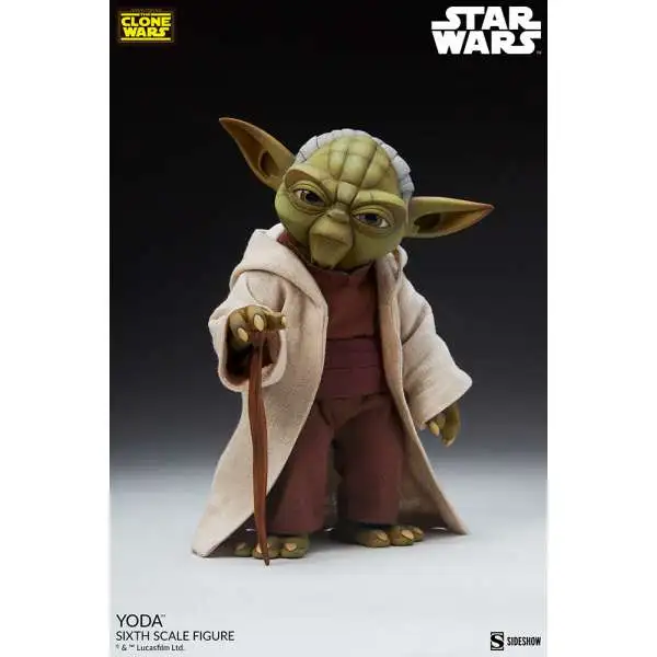 Star Wars Clone Wars Yoda Collectible Figure [The Clone Wars]