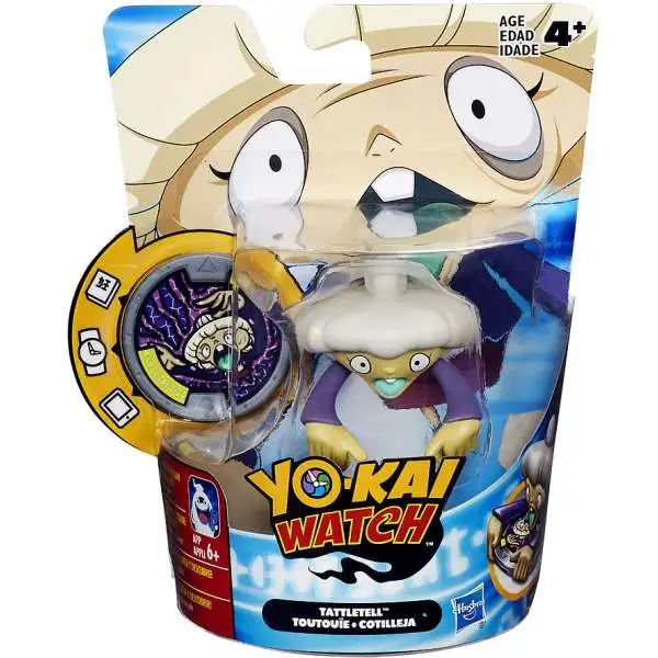 Yo-Kai Watch Medal Moments Tattletell Mini Figure [Damaged Package]