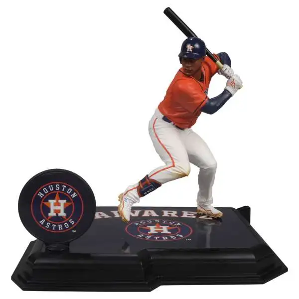 McFarlane Toys MLB Houston Astros Sports Baseball Yordan Alvarez 7-Inch Posed Figure [Orange Jersey]