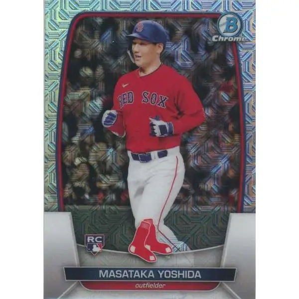 MLB Boston Red Sox 2023 Bowman Mojo Refractor Masataka Yoshida #58 [Rookie]