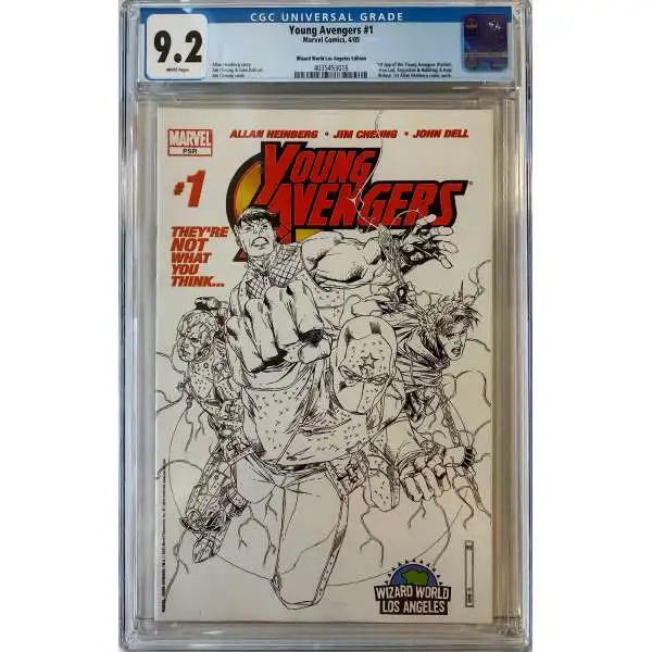 Marvel Comics Young Avengers #1 Comic Book [Cheung Wizard World Variant] [CGC 9.2]