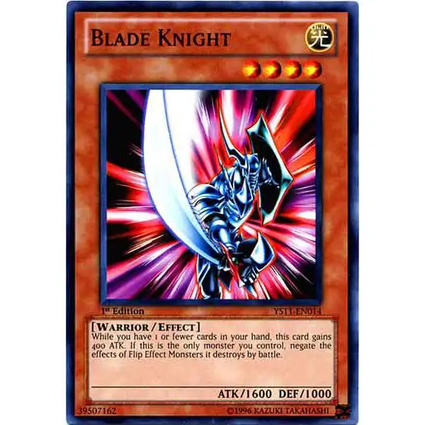 YuGiOh Trading Card Game Dawn of the Xyz Common Blade Knight YS11-EN014