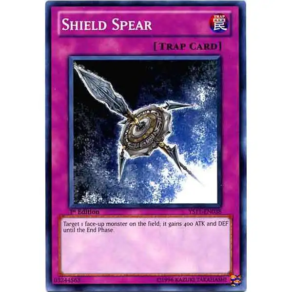 YuGiOh Trading Card Game Dawn of the Xyz Common Shield Spear YS11-EN038