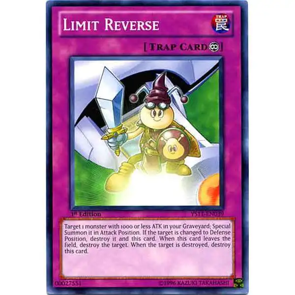 YuGiOh Trading Card Game Dawn of the Xyz Common Limit Reverse YS11-EN039