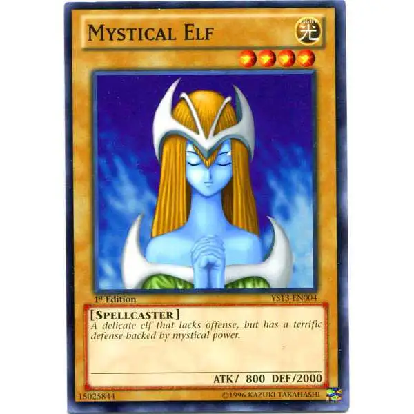 YuGiOh 2013 Super Starter: V for Victory Common Mystical Elf YS13-EN004