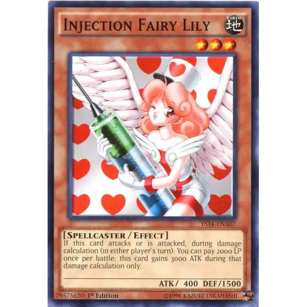 YuGiOh Space-Time Showdown Common Injection Fairy Lily YS14-ENA07