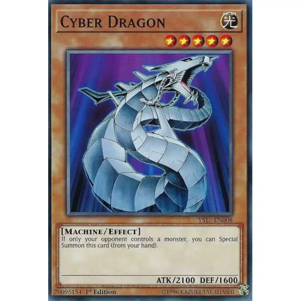 YuGiOh Starter Deck: Link Strike Common Cyber Dragon YS17-EN008