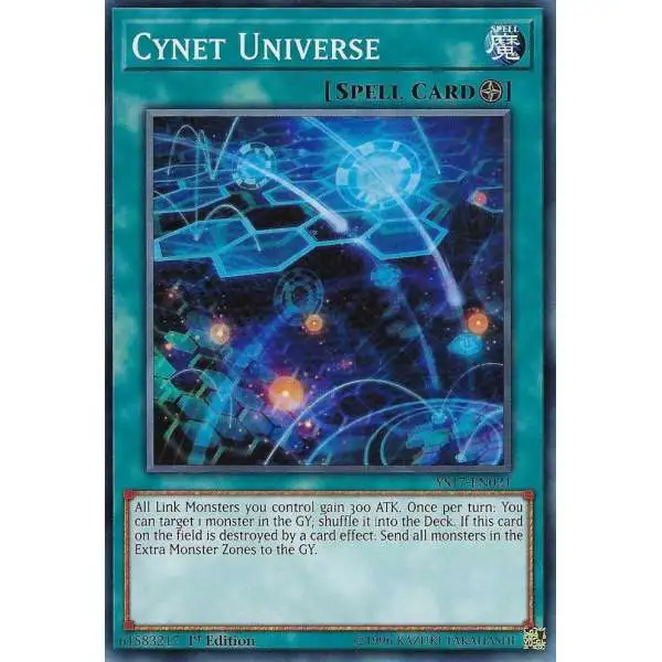 YuGiOh Starter Deck: Link Strike Common Cynet Universe YS17-EN021
