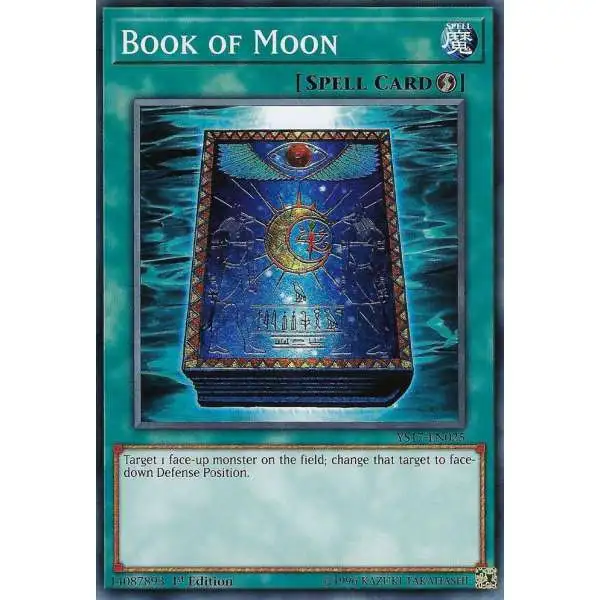 YuGiOh Starter Deck: Link Strike Common Book of Moon YS17-EN025