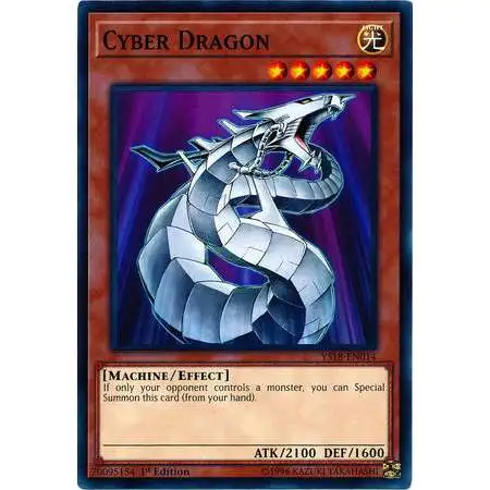 YuGiOh Starter Deck: Codebreaker Common Cyber Dragon YS18-EN014