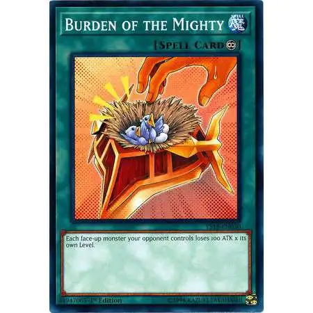 YuGiOh Starter Deck: Codebreaker Common Burden of the Mighty YS18-EN030