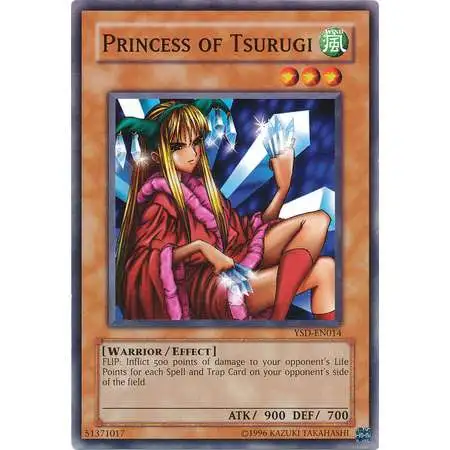 YuGiOh 2006 Starter Deck Common Princess of Tsurugi YSD-EN014