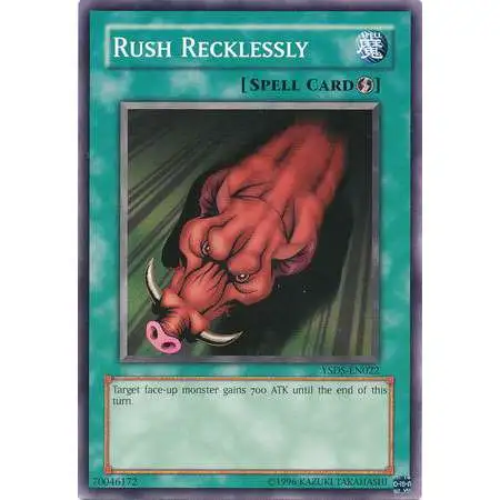YuGiOh Syrus Truesdale Starter Deck Common Rush Recklessly YSDS-EN022